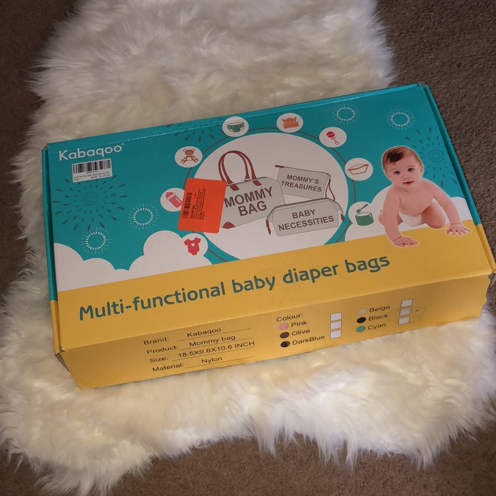 Pink Diaper Bag Set - Picture 9 of 10